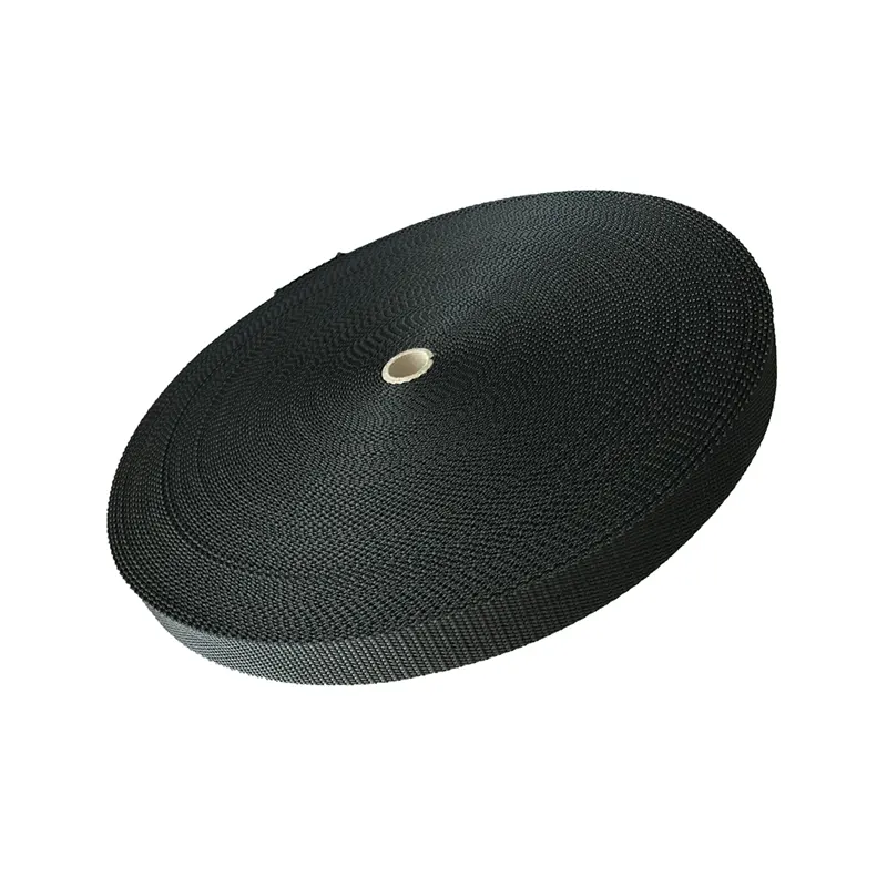 Black 25 mm ciężka taśma